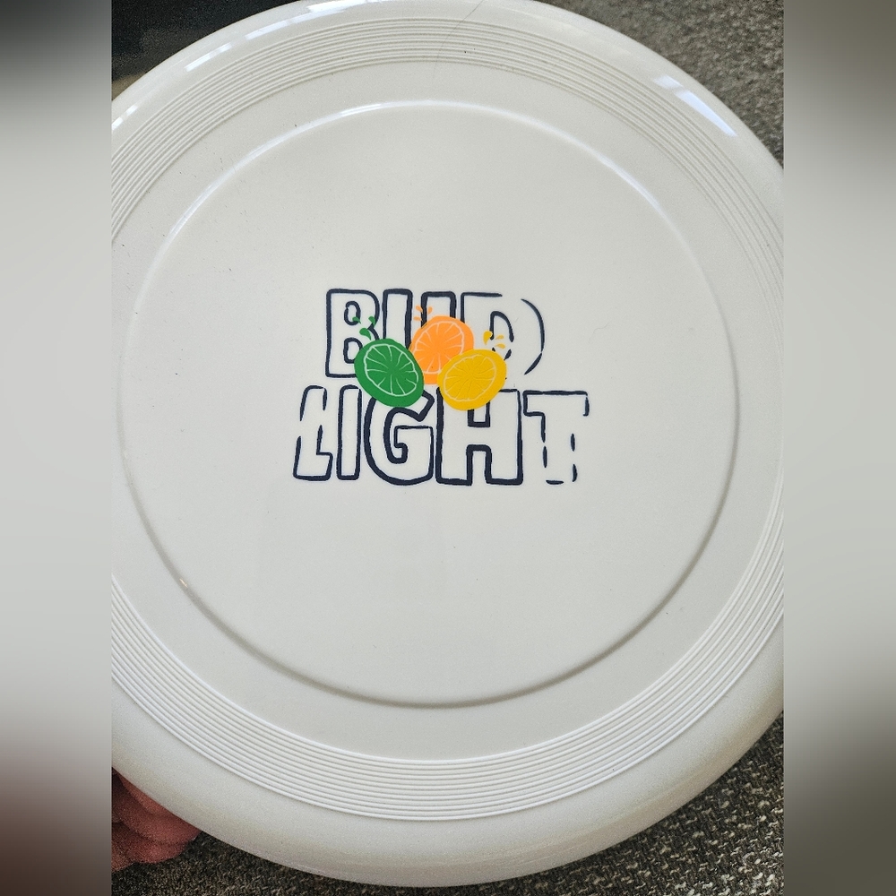 Bud Light Frisbee with Citrus Design